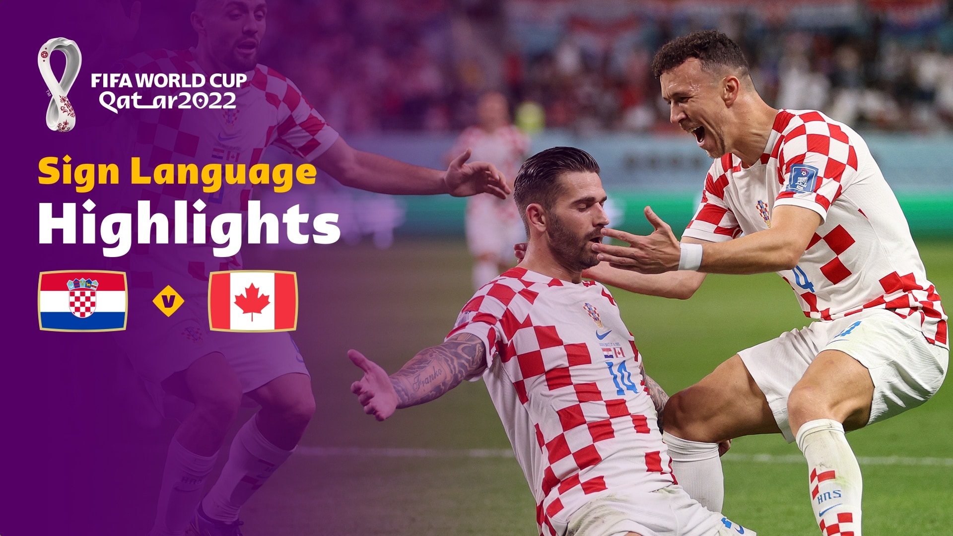 Croácia x Canadá | Grupo F | Copa do Mundo FIFA de 2022, no Qatar | Melhores momentos (Linguagem de sinais)