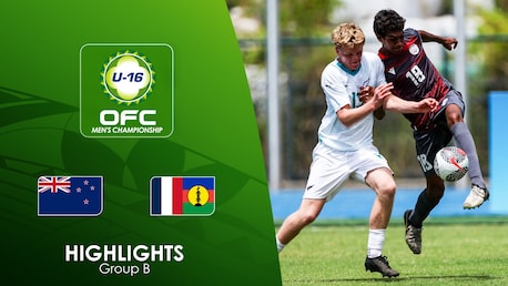 Nuova Zelanda - New Caledonia | Fase a gruppi | Campionato Maschile OFC U-16 2025 | Highlights