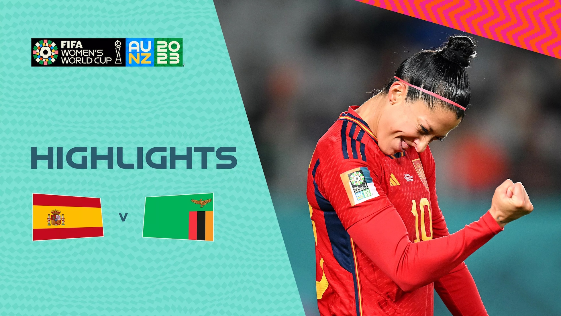 Spagna - Zambia | Gruppo C | Coppa del Mondo femminile FIFA Australia & Nuova Zelanda 2023 | Highlights