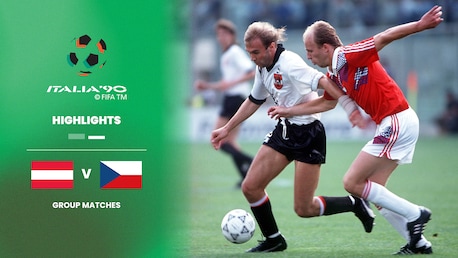Österreich - Tschechoslowakei | Gruppe A | FIFA Fussball-Weltmeisterschaft Italien 1990™ | Highlights
