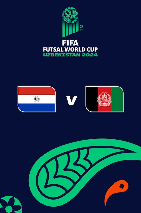 Paraguay vs Afganistán | Octavos de final | Copa Mundial de Futsal de la FIFA Uzbekistán 2024™ | Partido completo