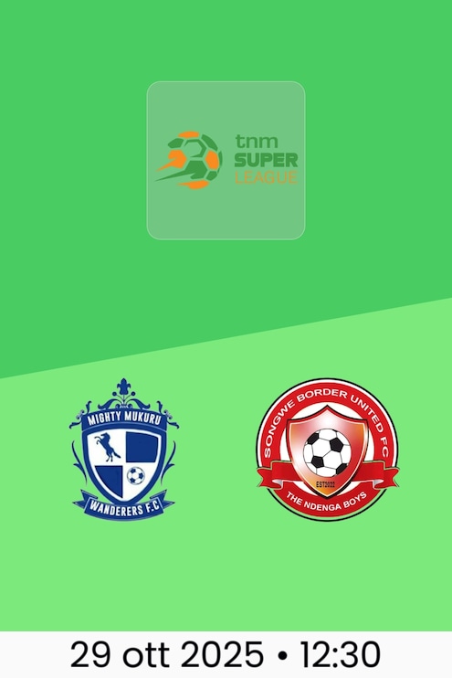 Mighty Wanderers - Songwe Border United | TNM Super League 2025