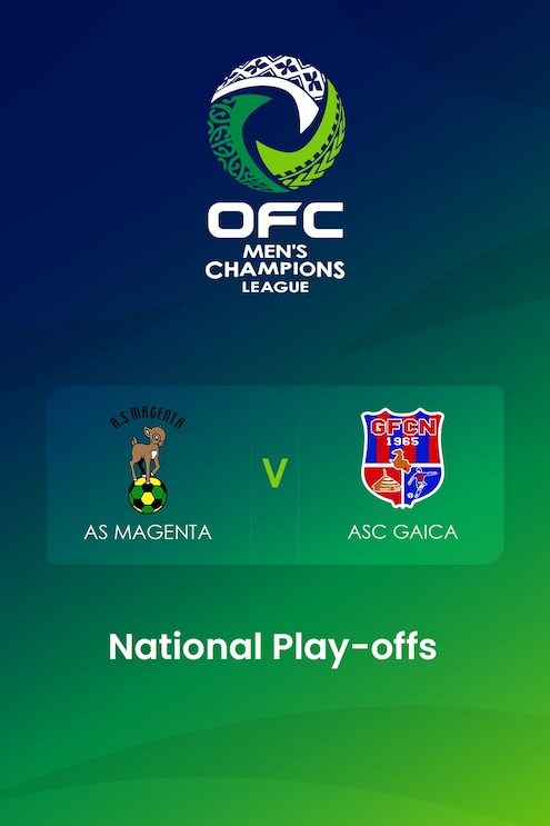 AS Magenta v ASC Gaica | OFC Men’s Champions League National Play-offs ...