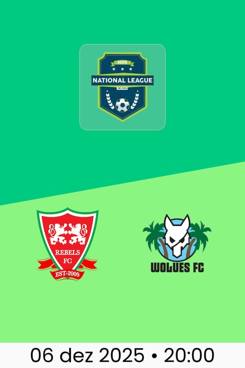 Rebels FC x Wolues FC | Liga Nacional BVIFA 2025/26