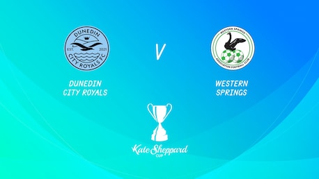Royals da Cidade de Dunedin x Western Springs | Semifinais | Kate Sheppard Cup | Jogo completo