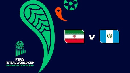 RI de Irán vs Guatemala | Grupo F | Copa Mundial de Futsal de la FIFA Uzbekistán 2024™ | Partido completo