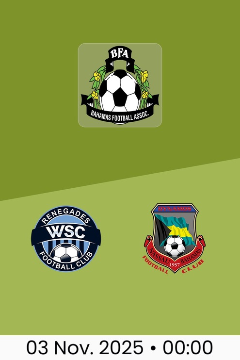 Renegades FC - Dynamos FC | BFA Senior League 2025/2026