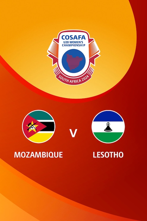 Mozambique vs Lesoto | COSAFA U-20 Women's Championship 2024| Partido completo