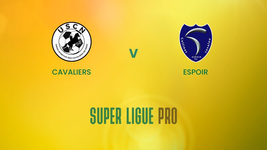 Cavaliers - Espoir | Super Ligue Pro | Benin | Spiel in voller Länge
