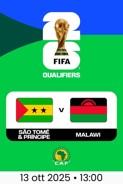 São Tomé e Príncipe - Malawi | Qualificazioni CAF alla Coppa del Mondo FIFA 2026