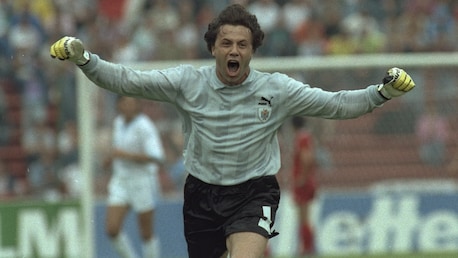 Das Tor von Daniel Fonseca 90' | Korea Republik - Uruguay | FIFA Fussball-Weltmeisterschaft Italien 1990™