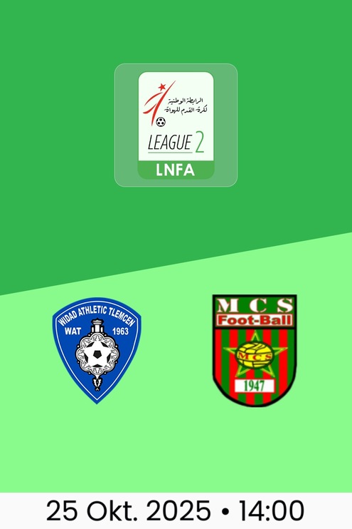 WA Tlemcen - MC Saida | Ligue 2 2025/26