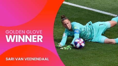 Sari van Veenendaal | Golden Glove Award | FIFA Women's World Cup France 2019™
