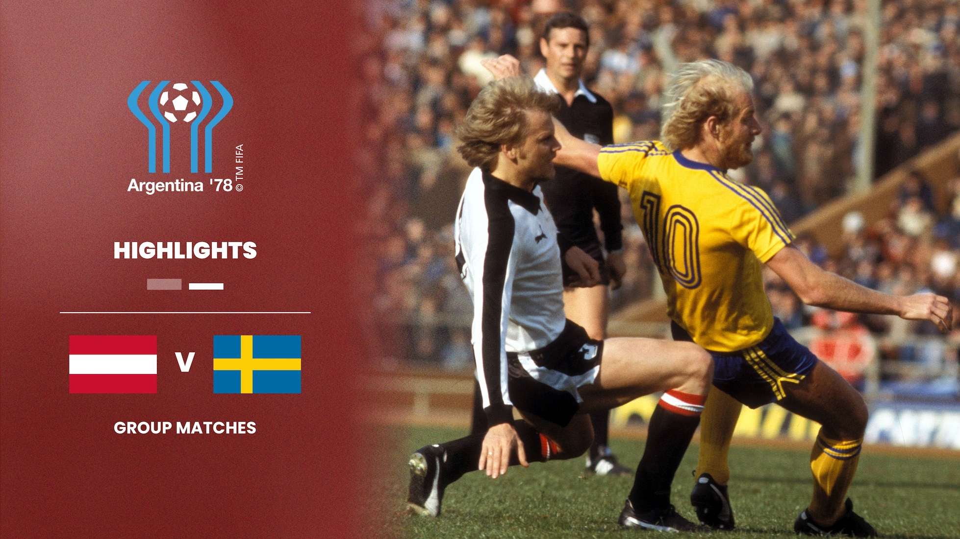 Áustria x Suécia | Grupo 3 | Copa do Mundo da FIFA Argentina 1978™ | Melhores momentos