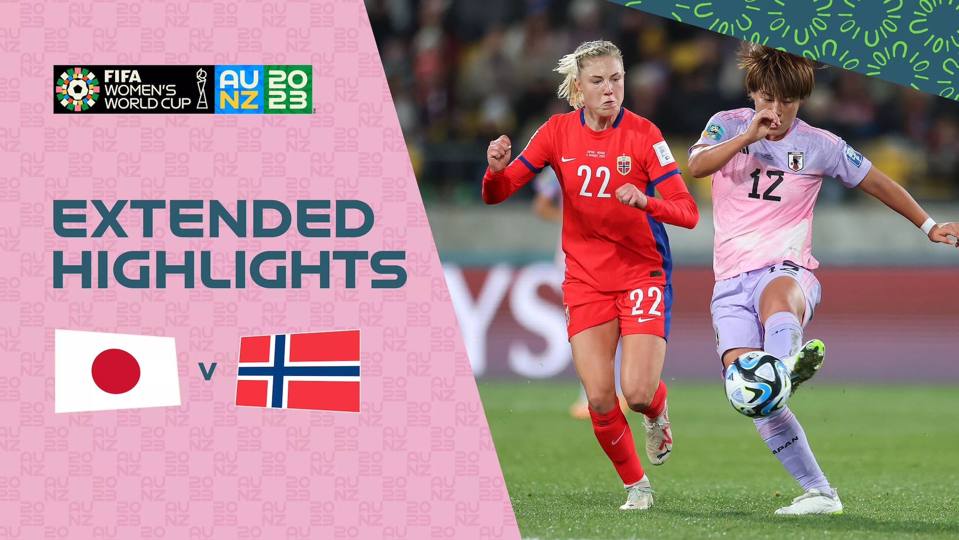 Japan - Norwegen | Achtelfinale | FIFA Frauen-Weltmeisterschaft Australien & Neuseeland 2023™ | Erweiterte Highlights