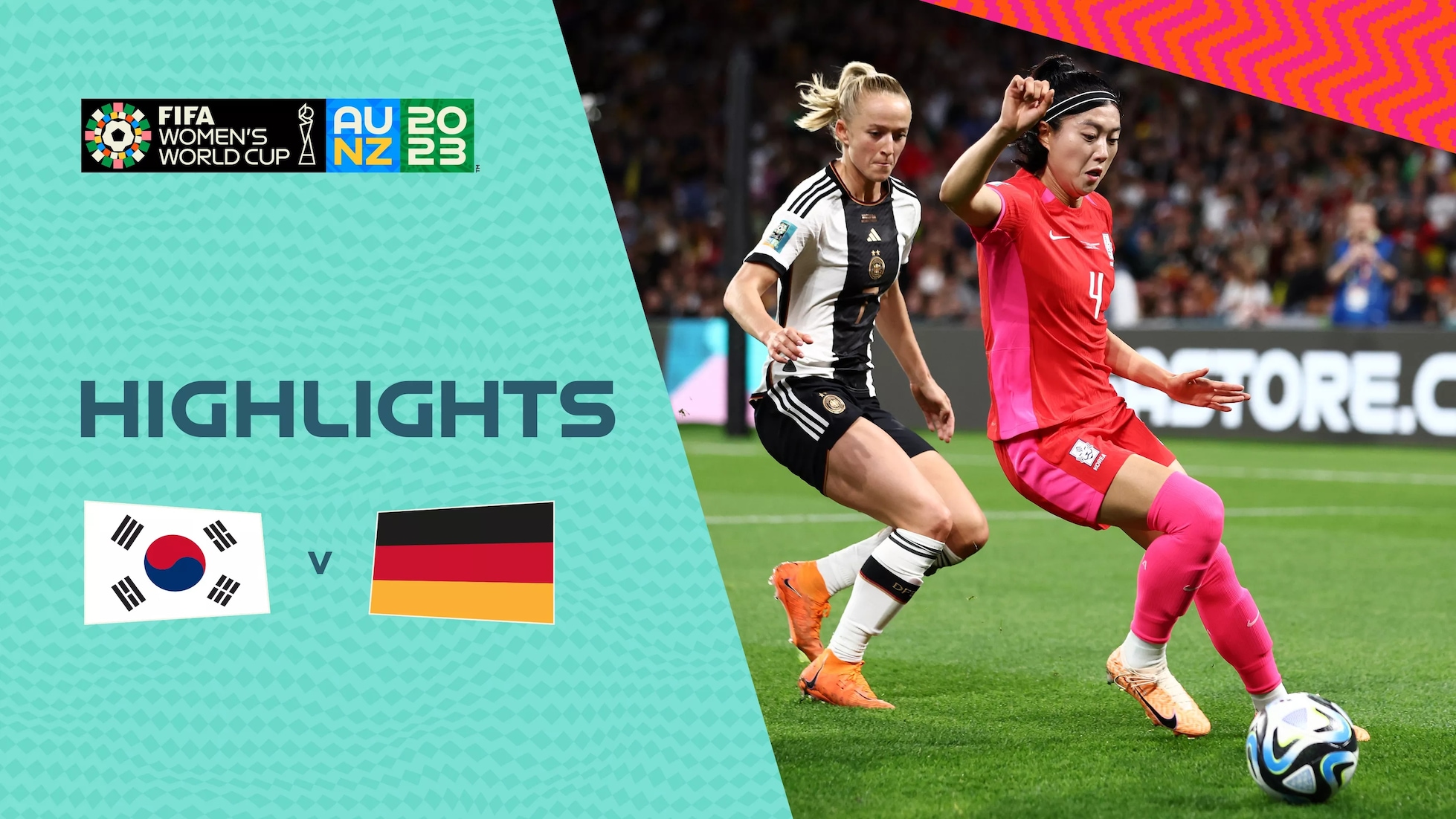 Repubblica di Corea - Germania | Gruppo H | Coppa del Mondo femminile FIFA Australia & Nuova Zelanda 2023 | Highlights