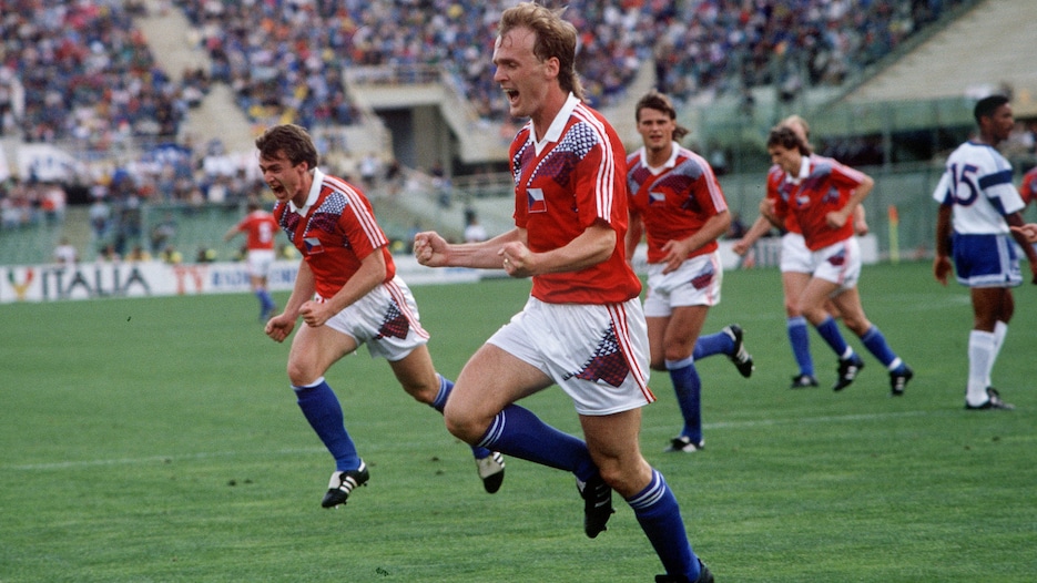 Michal Bílek Goal 40' | USA vs Czechoslovakia | 1990 FIFA World Cup Italy™