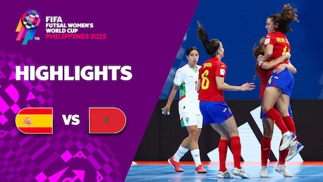Espagne - Maroc | Quarts de finale | Coupe du Monde Féminine de Futsal de la FIFA, Philippines 2025™ | Résumé vidéo