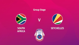 África do Sul x Seychelles | Fase de grupos | HOLLYWOODBETS COSAFA Women's Championship 2024 | Jogo completo