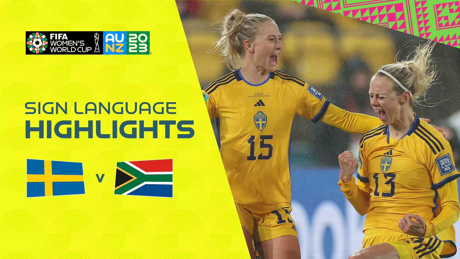 Svezia - Sudafrica | Gruppo G | Coppa del Mondo femminile FIFA Australia & Nuova Zelanda 2023 | Highlights (Lingua dei segni)