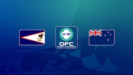 American Samoa vs New Zealand | Fase de grupos | Campeonato Femenino Sub-16 de la OFC 2025 | Partido completo