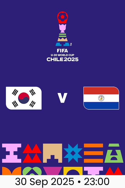 Korea Republic v Paraguay | Group B | FIFA U-20 World Cup Chile 2025™
