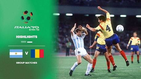Argentina v Romania | Group B | 1990 FIFA World Cup Italy™ | Highlights