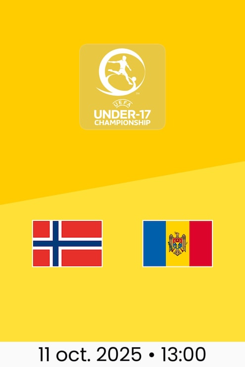 Norvège - Moldavie | Qualifications du Championnat d'Europe U-17 de l'UEFA 2026
