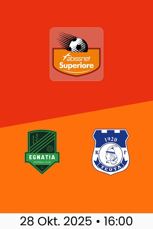 Egnatia Rrogozhinë - Teuta Durrës | Kategoria Superiore 2025/26