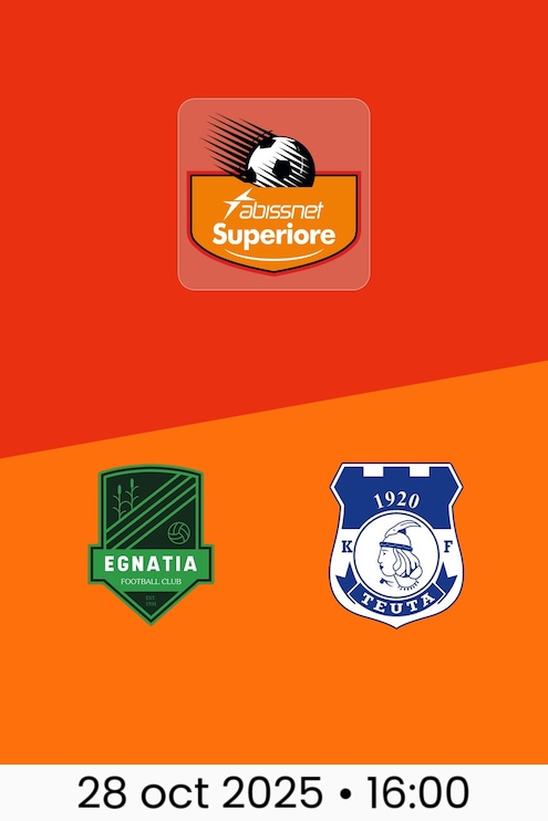 Egnatia Rrogozhinë vs Teuta Durrës | Kategoria Superiore 2025/26