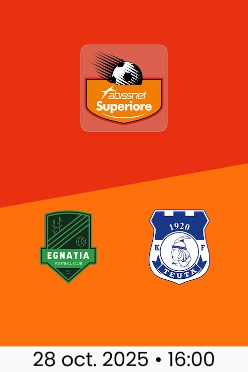 Egnatia Rrogozhinë - Teuta Durrës | Kategoria Superiore 2025/26