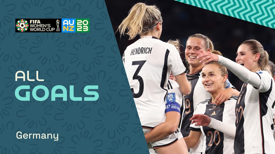 Germany | All Goals | FIFA Women's World Cup Australia & New Zealand 2023™