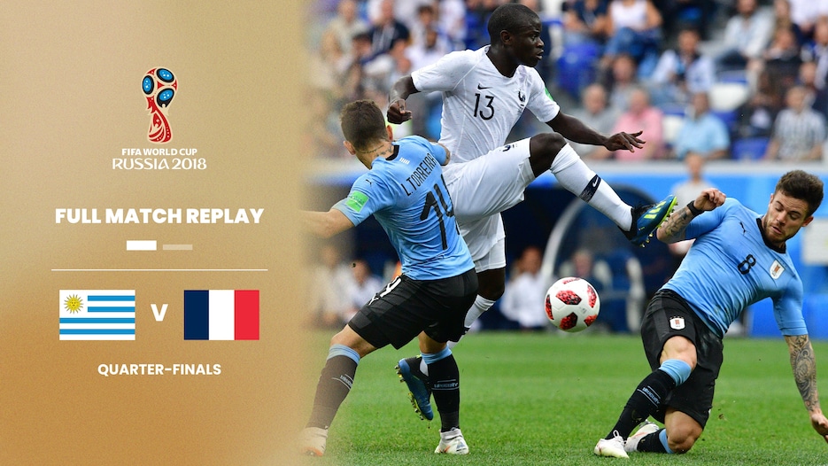 Uruguay - France | Quarts de finale | Coupe du Monde de la FIFA, Russie 2018™ | Match complet