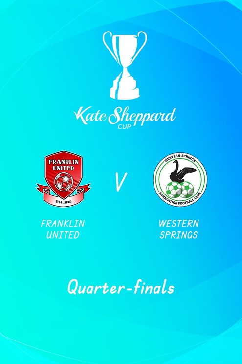 Franklin United - Western Springs | Quarts de finale | Kate Sheppard Cup | Match complet