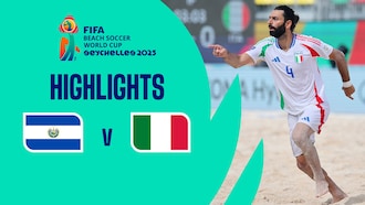 El Salvador vs Italia