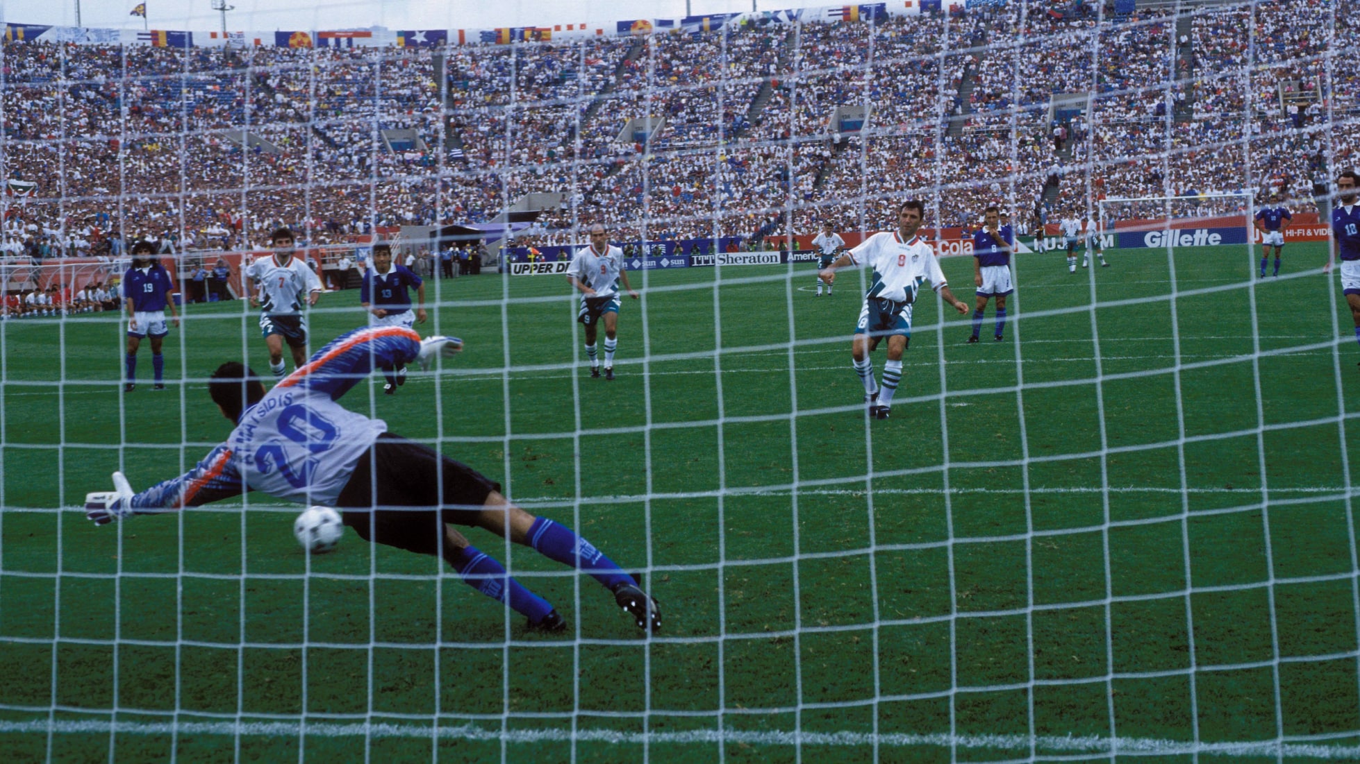 Hristo Stoichkov Goal 55' | Bulgaria vs Greece | 1994 FIFA World Cup USA™