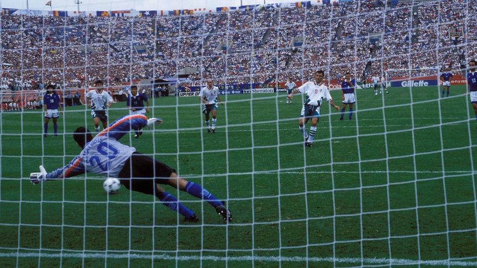 Hristo Stoichkov Goal 55' | Bulgaria vs Greece | 1994 FIFA World Cup USA™