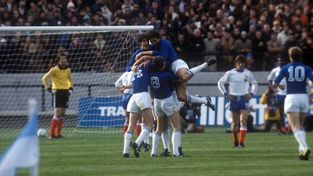 Renato Zaccarelli Goal 54' | Italy vs France | 1978 FIFA World Cup Argentina™