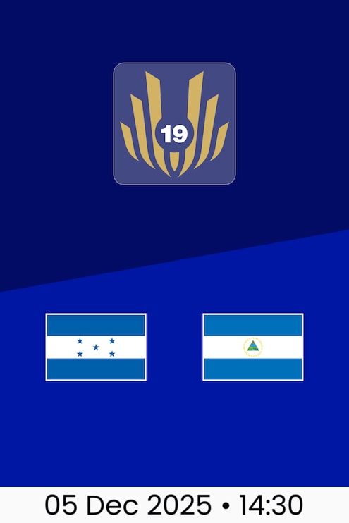 Honduras v Nicaragua | Group A | UNCAF FIFA Forward U-19 Tournament 2025
