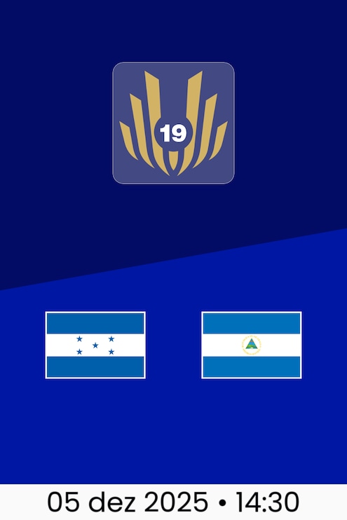 Honduras x Nicarágua | Grupo A | Torneio UNCAF FIFA Forward 2025 Sub-19