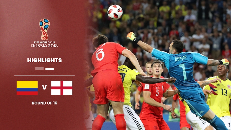 Colombia v England | Round of 16 | 2018 FIFA World Cup Russia™ | Highlights