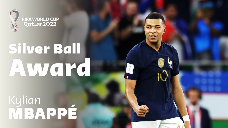 Kylian Mbappé | Silver Ball Award | Coppa del Mondo FIFA Qatar 2022
