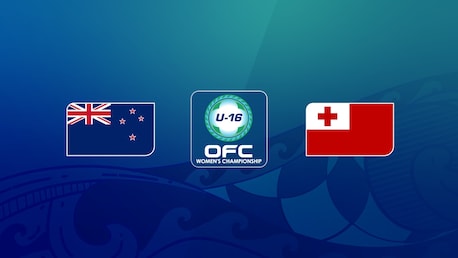 New Zealand v Tonga | Group Stage | OFC U-16 Women's Championship 2025 | Full Match Replay