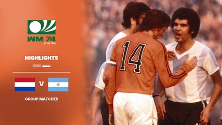 Pays-Bas - Argentine | Deuxième Tour - Groupe A | Coupe du Monde de la FIFA, Allemagne 1974™ | Résumé vidéo