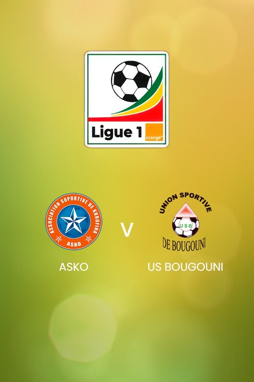 ASKO vs US Bougouni | Ligue 1 Pro Orange 2024/25 | Mali | Partido completo
