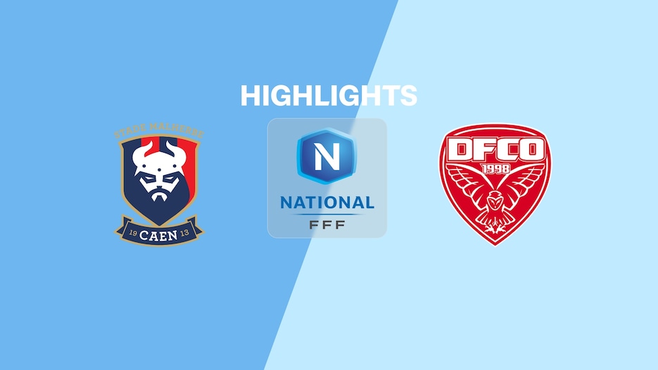 Caen - Dijon | Championnat National 2025/2026 | Résumé vidéo