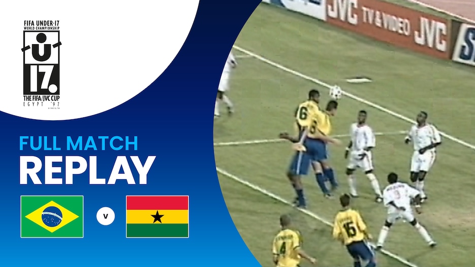 Brasil vs Ghana | Final | Campeonato Mundial Sub-17 de la FIFA Egipto 1997™ | Partido Completo