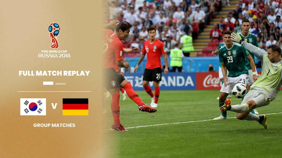 República de Corea vs Alemania | Grupo F | Copa Mundial de la FIFA Rusia 2018™ | Partido Completo
