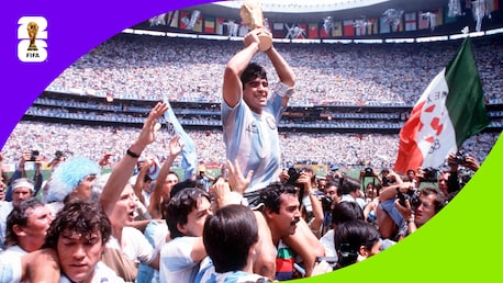 Diego Maradona et les temps forts de la Coupe du Monde de la FIFA, Mexique 1986™
