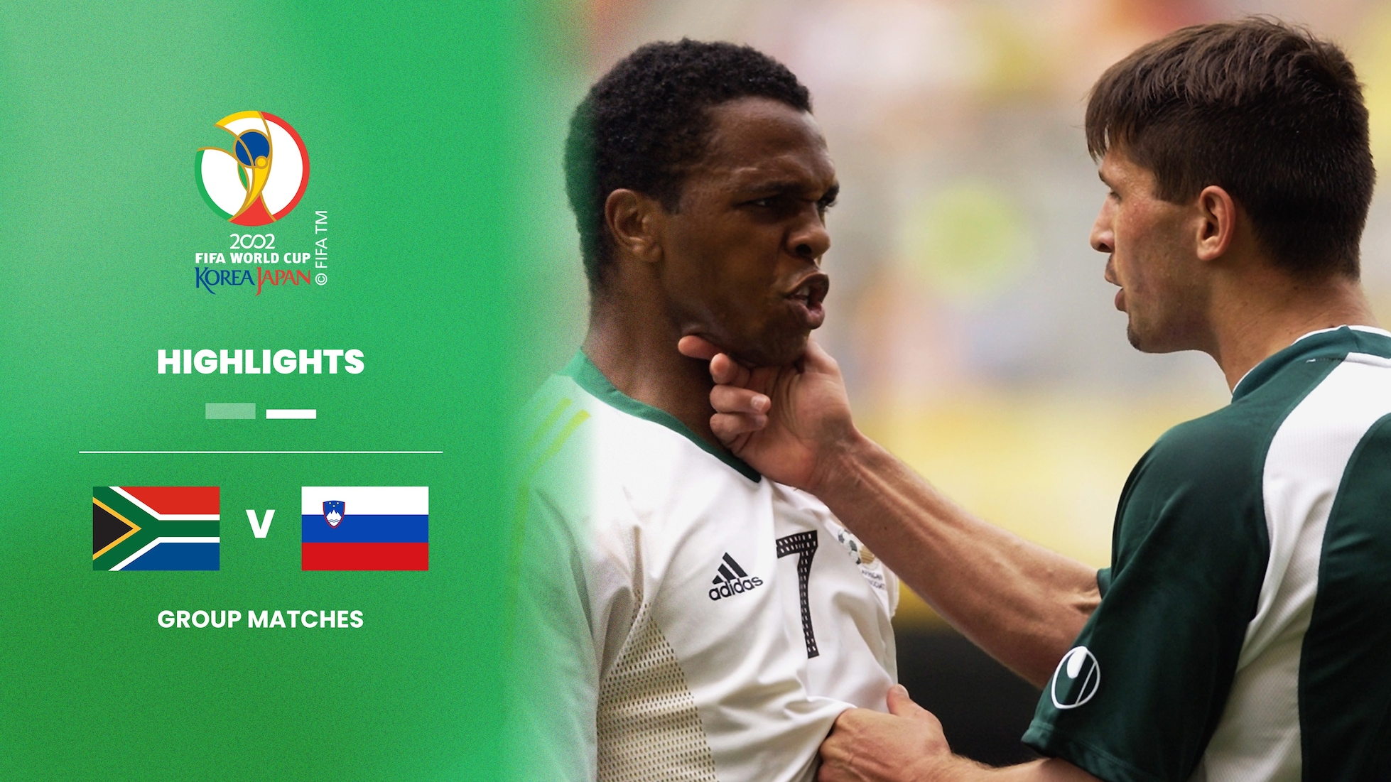 Afrique du Sud - Slovénie | Groupe B | Coupe du Monde de la FIFA, Corée/Japon 2002™ | Résumé vidéo